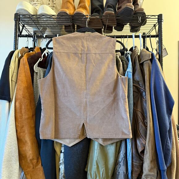 Vintage Levis Corduroy Vest M - Picture 3 of 3